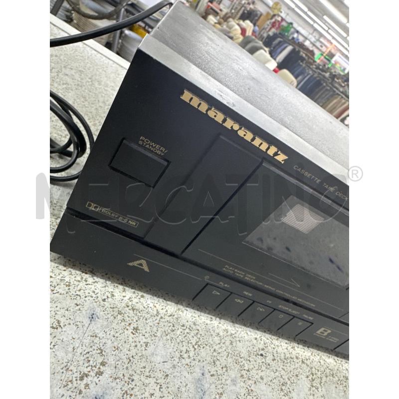 RIPRODUTTORE CASSETTE DOPPIO MARANTZ | Mercatino dell'Usato Roma tor tre teste 2