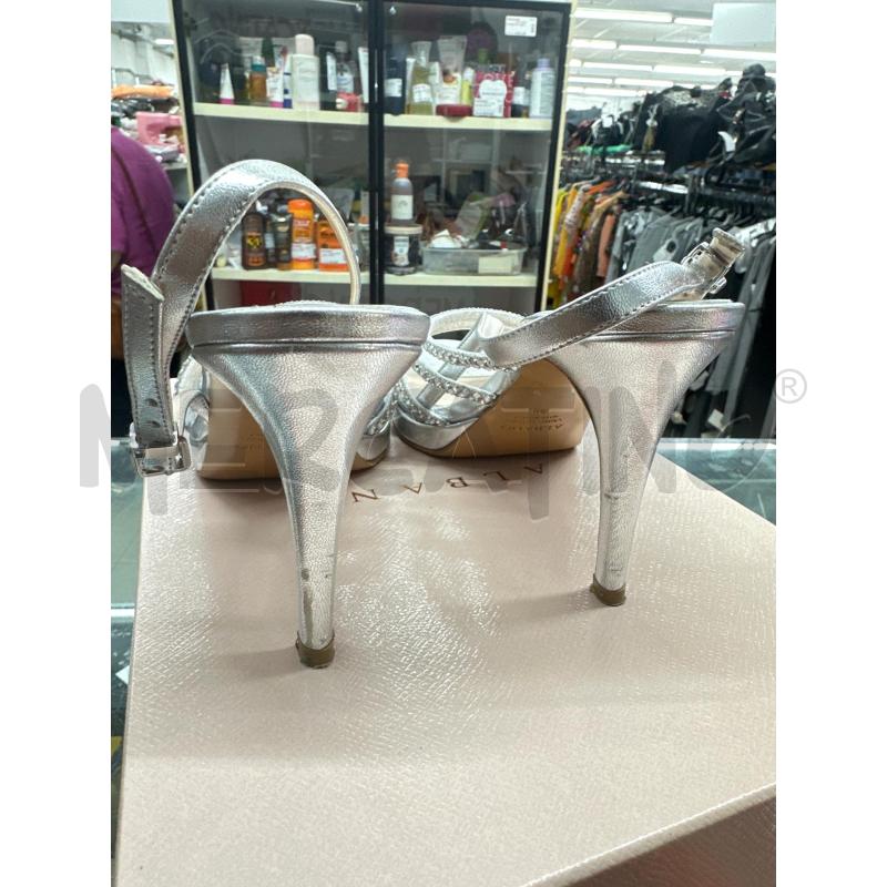 SANDALI DONNA ALBANO FASCIA ARG STRASS | Mercatino dell'Usato Roma tor tre teste 3