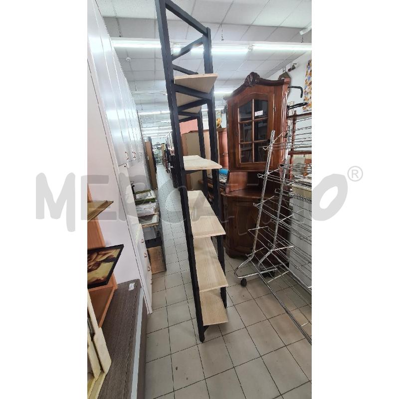 SCAFFALATURA LEGNO NERO | Mercatino dell'Usato Roma tor tre teste 2