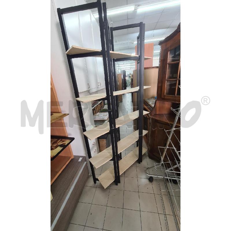 SCAFFALATURA LEGNO NERO | Mercatino dell'Usato Roma tor tre teste 3