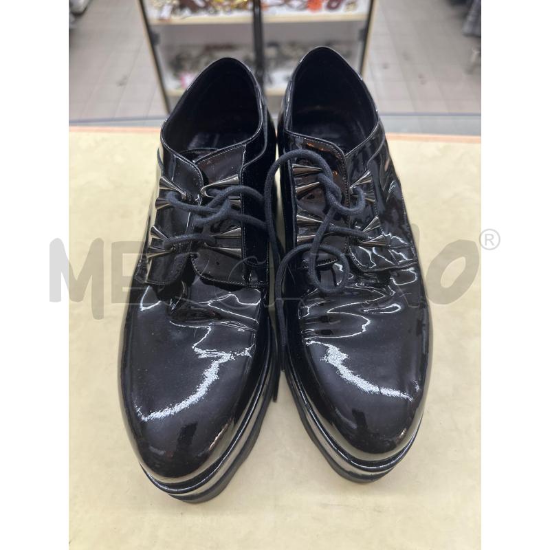 SCARPE DONNA ALBANO LUCIDO PUNTA NERO | Mercatino dell'Usato Roma tor tre teste 2