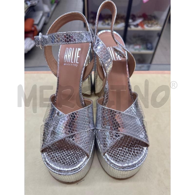SCARPE DONNA BALIE STAMPA RETTIL ARG | Mercatino dell'Usato Roma tor tre teste 2