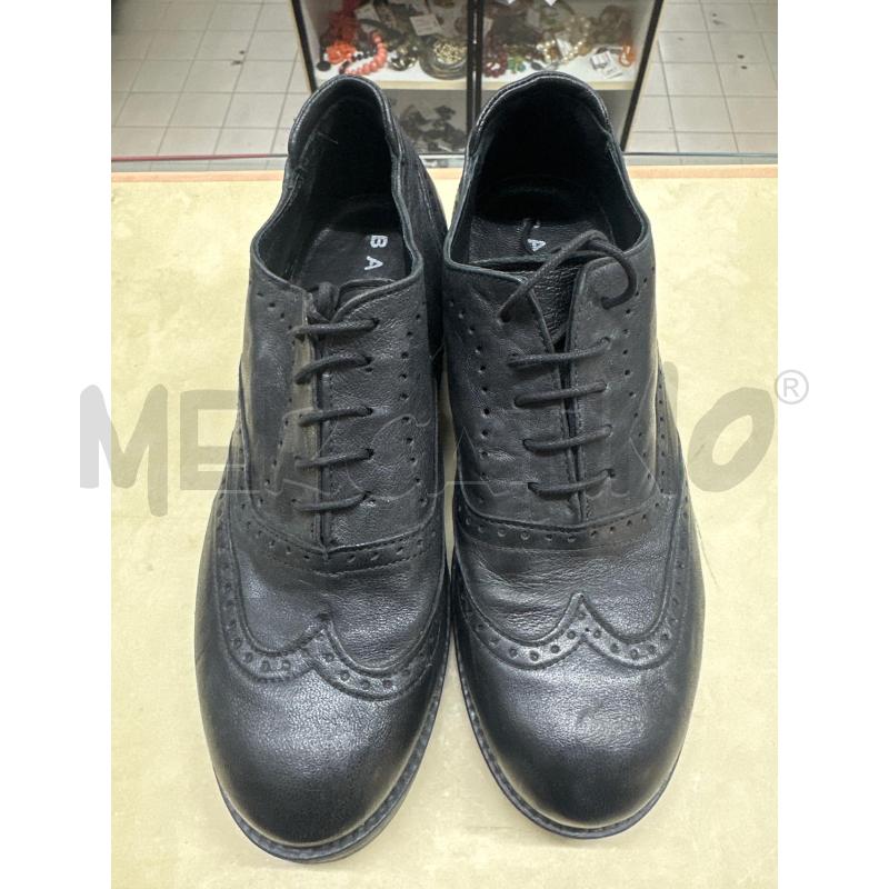 SCARPE DONNA BARCA DUILIO NERO | Mercatino dell'Usato Roma tor tre teste 2