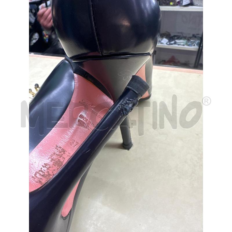 SCARPE DONNA BLUMARINE BLU PATTINA PERLINE DA RIV | Mercatino dell'Usato Roma tor tre teste 3