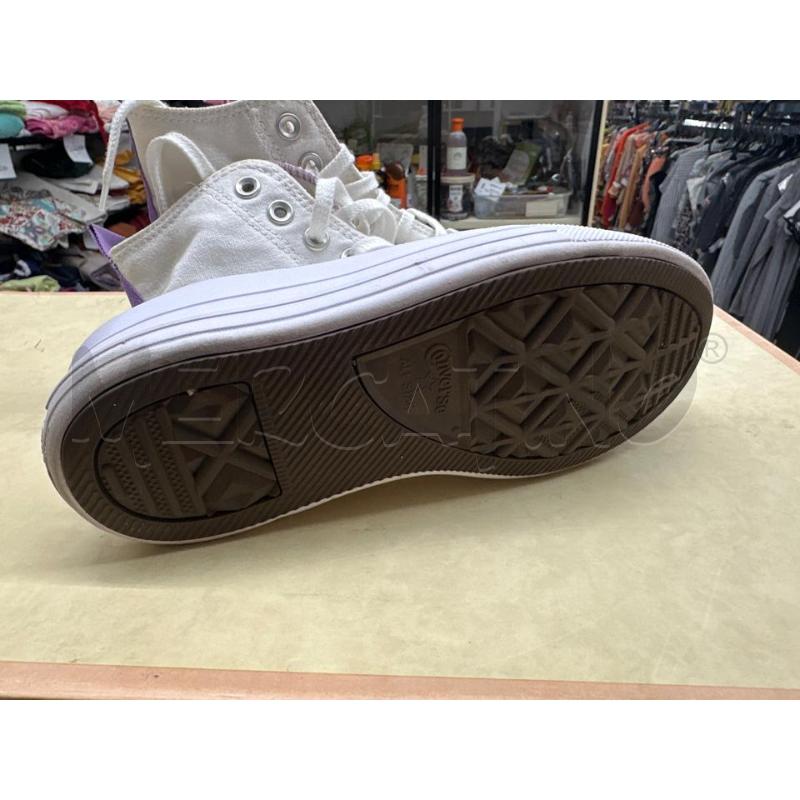SCARPE DONNA CONVERSE BIANCO PARA ALTA RETRO VIOLA | Mercatino dell'Usato Roma tor tre teste 4