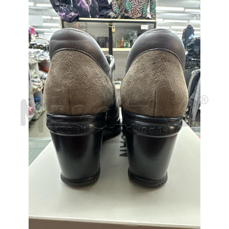 SCARPE DONNA HOGAN MARRONE SCAMOSC H STRASS TACCO | Mercatino dell'Usato Roma tor tre teste 4