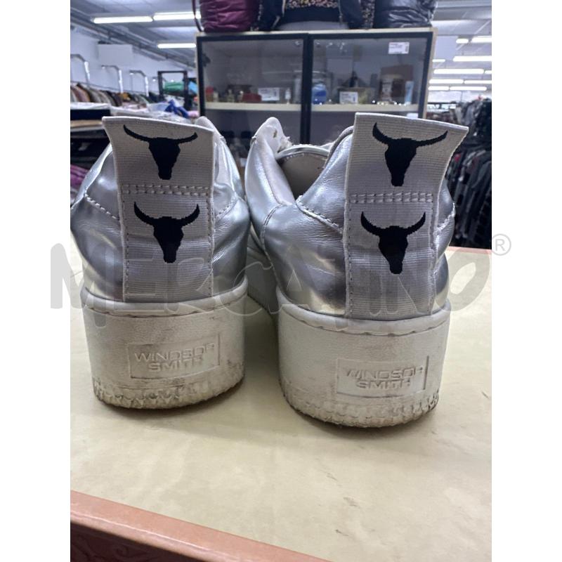 SCARPE DONNA WINDSORSMITH ARGENTATE | Mercatino dell'Usato Roma tor tre teste 3