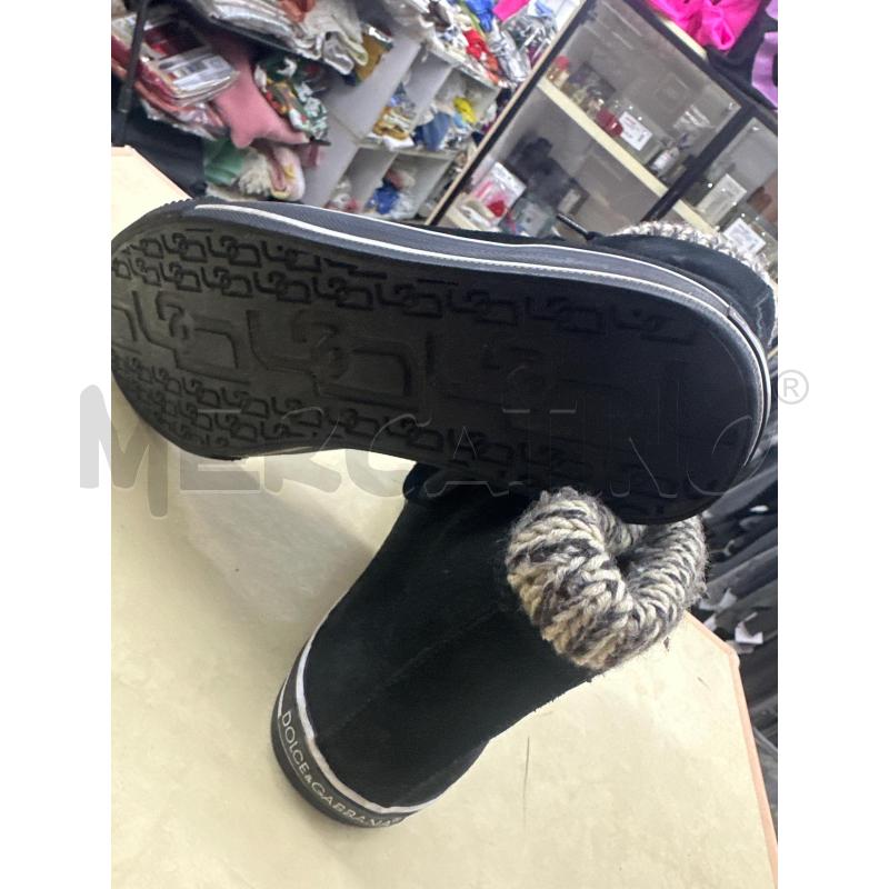 SCARPE UNISEX DOLCE&GABBANA NERO SCAMOSC LANETTA | Mercatino dell'Usato Roma tor tre teste 4