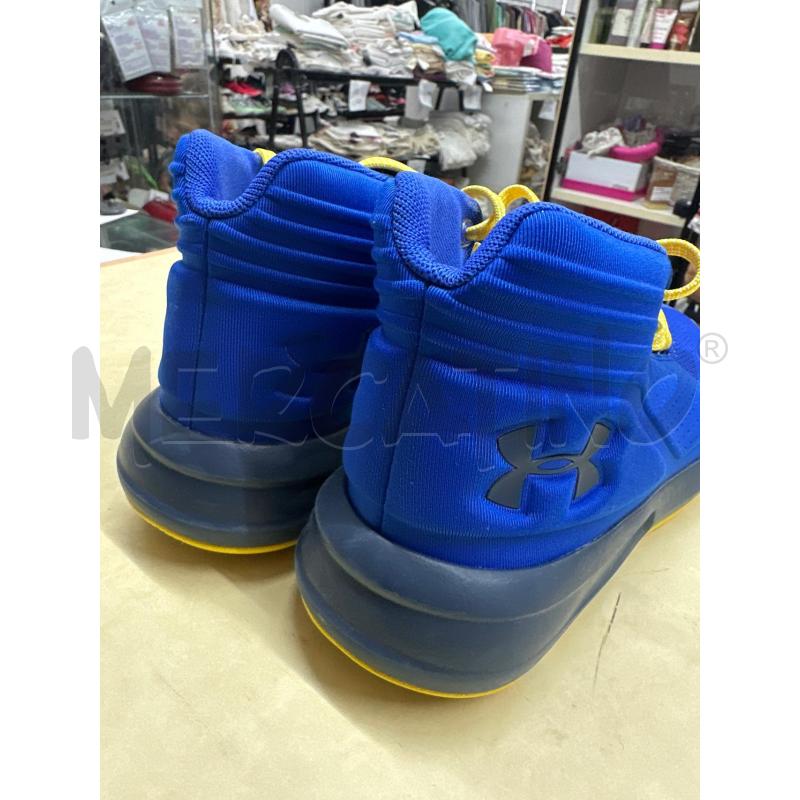 SCARPE UNISEX UNDER ARMOUR BLU ELECTRIC GIALLO | Mercatino dell'Usato Roma tor tre teste 3