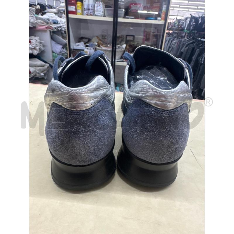 SCARPE UOMO HOGAN SCAMOSC AZZURRO RETRO ARGENTO | Mercatino dell'Usato Roma tor tre teste 3