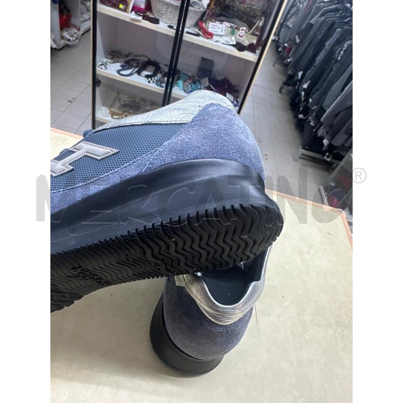 SCARPE UOMO HOGAN SCAMOSC AZZURRO RETRO ARGENTO | Mercatino dell'Usato Roma tor tre teste 4