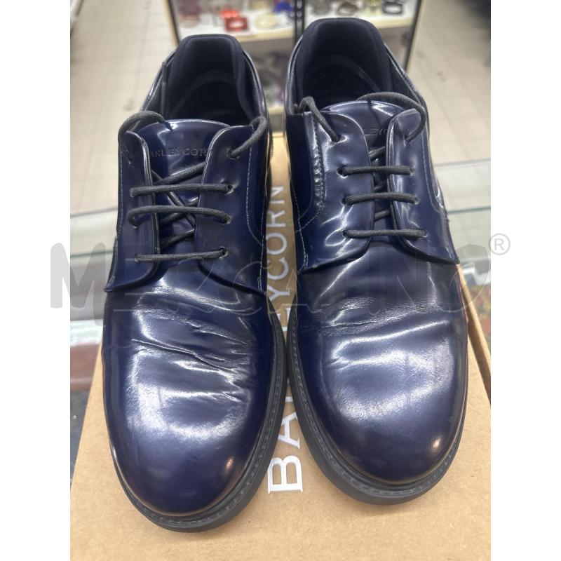 SCARPE UOMO  BARLEYCON  BLU VERNICE | Mercatino dell'Usato Roma tor tre teste 2
