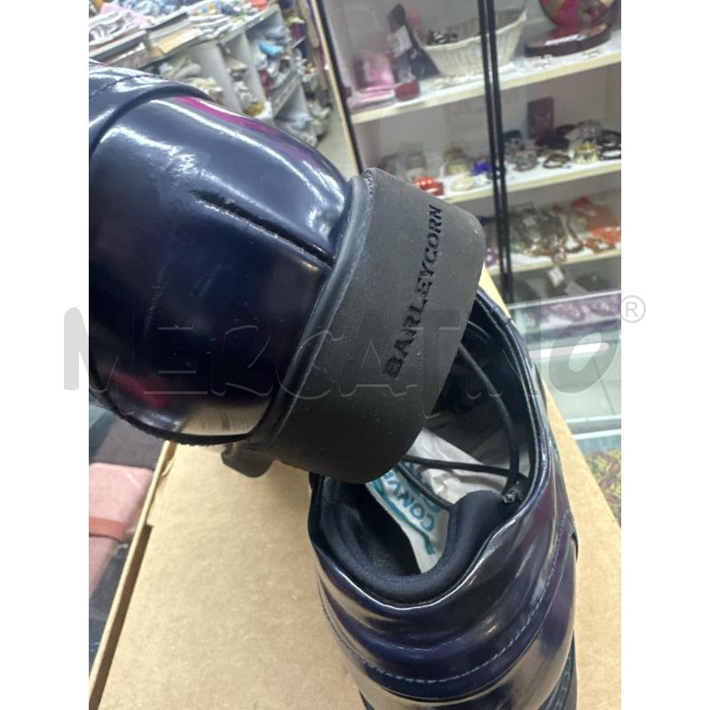 SCARPE UOMO  BARLEYCON  BLU VERNICE | Mercatino dell'Usato Roma tor tre teste 4