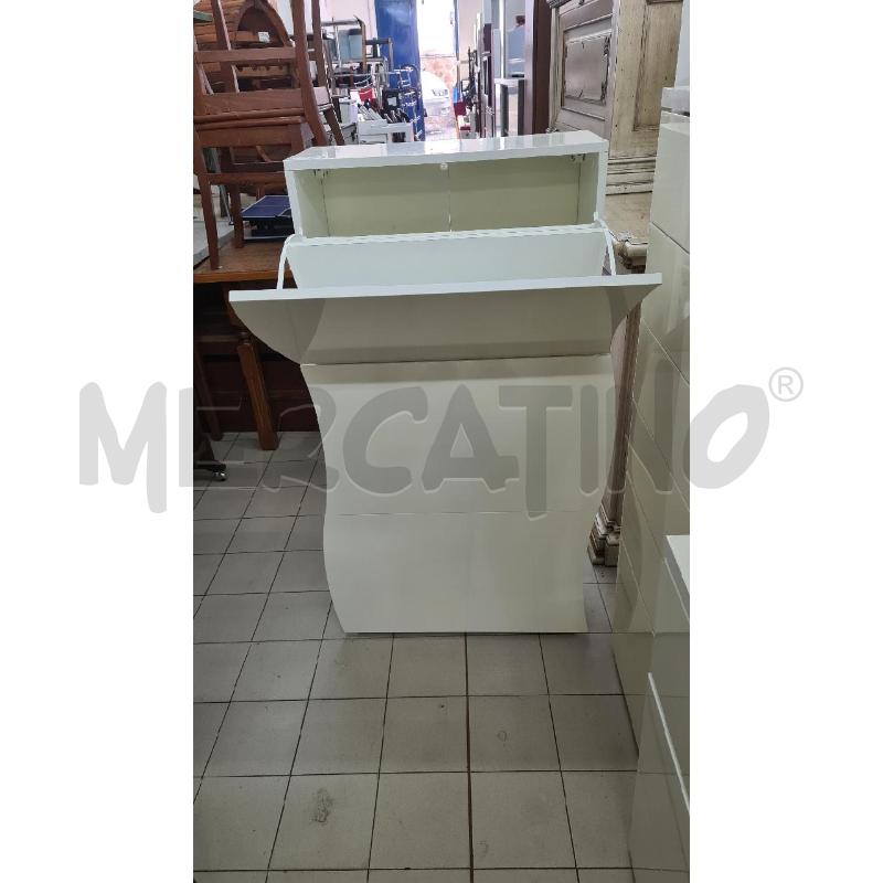 SCARPIERA BIANCA MOSSA | Mercatino dell'Usato Roma tor tre teste 2