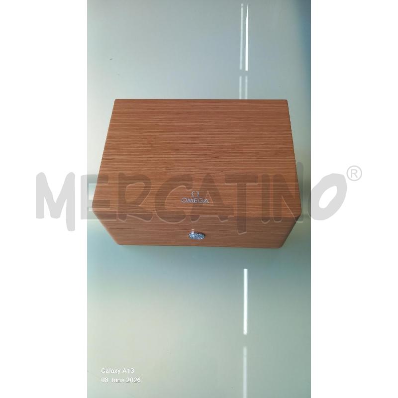 SCATOLA OMEGA LEGNO CHIARO  | Mercatino dell'Usato Roma tor tre teste 2