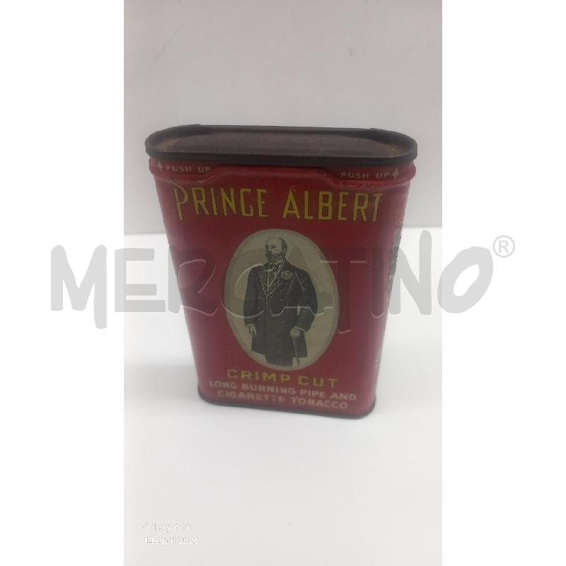 SCATOLA SIGARETTE LATTA PRINGE ALBERT | Mercatino dell'Usato Roma tor tre teste 1