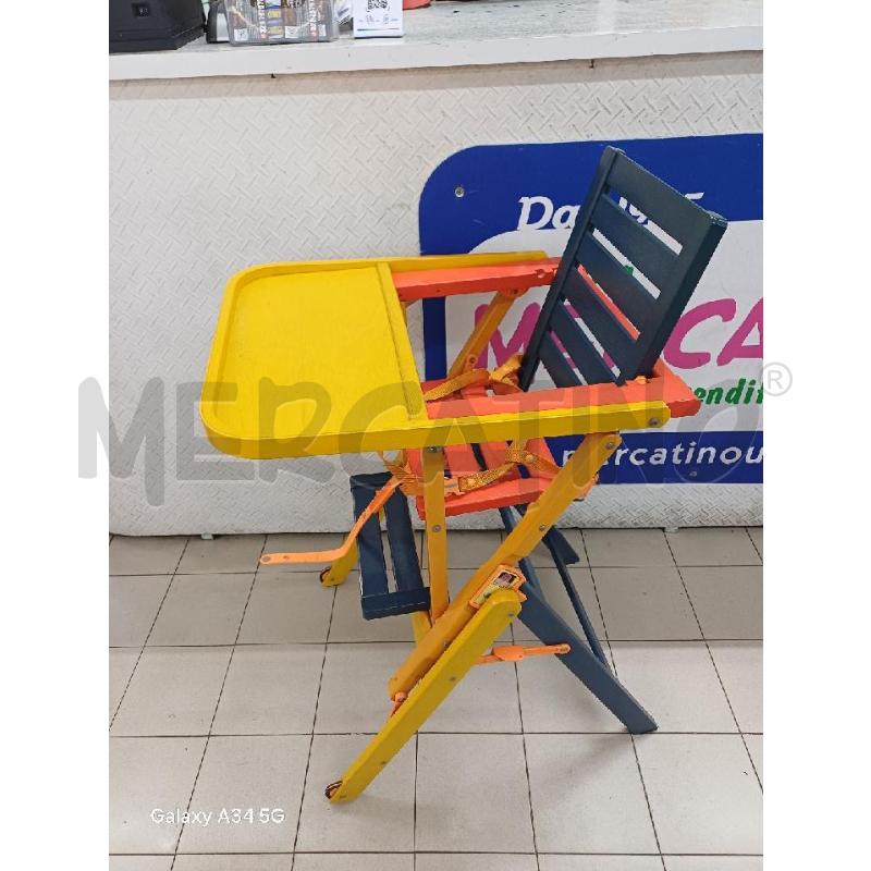 SEGGIOLONE FOPPA PEDRETTI COLOR | Mercatino dell'Usato Roma tor tre teste 1