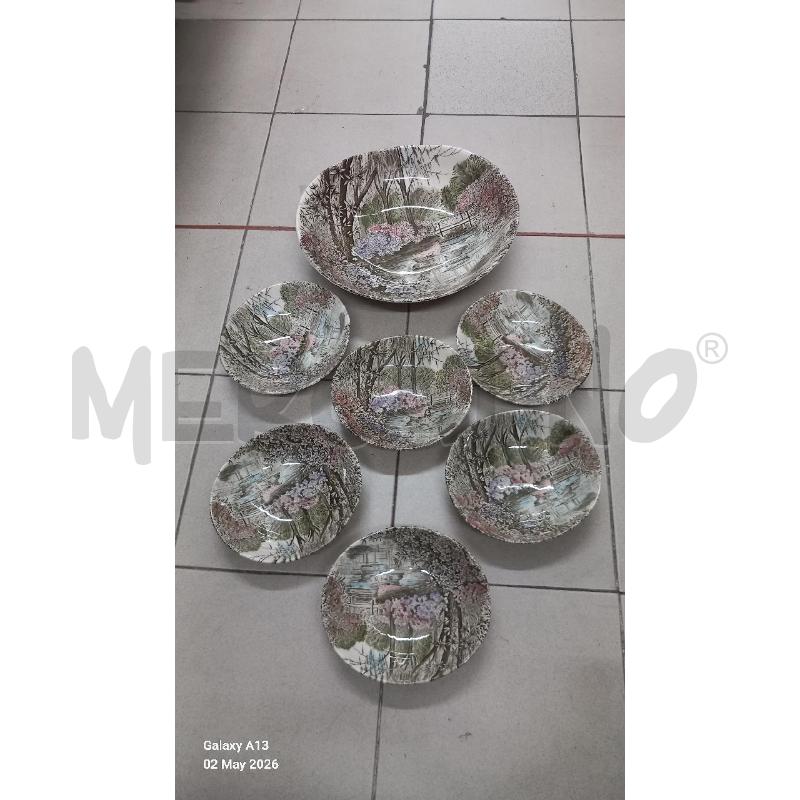 SERVIZIO MACEDONIA 7 PZ ENGLISH | Mercatino dell'Usato Roma tor tre teste 2