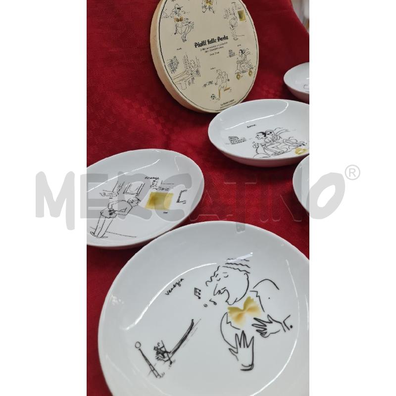 SERVIZI PZ. 6 PIATTI TUTTO PASTA | Mercatino dell'Usato Roma tor tre teste 2