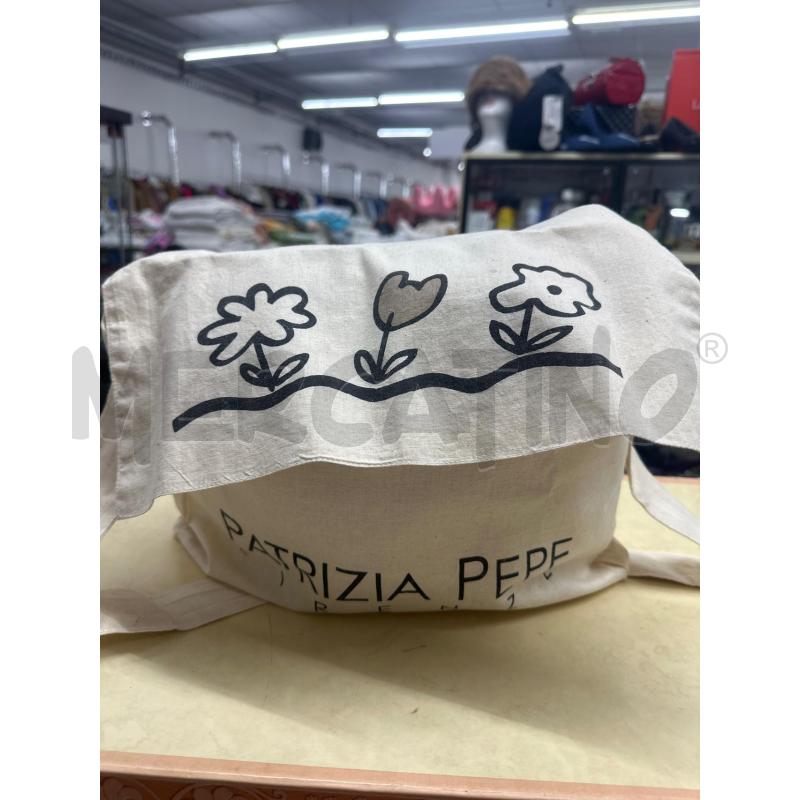 SHOPPER TELA PATRIZIA PEPE | Mercatino dell'Usato Roma tor tre teste 1