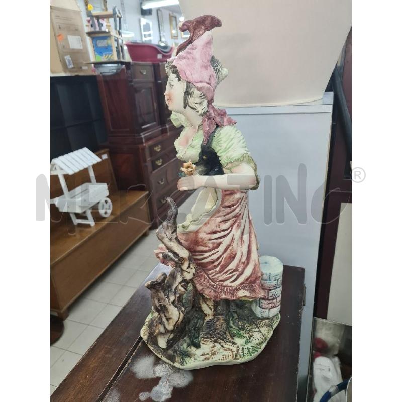 STATUA   CERAMICA ALTA 68  | Mercatino dell'Usato Roma tor tre teste 3