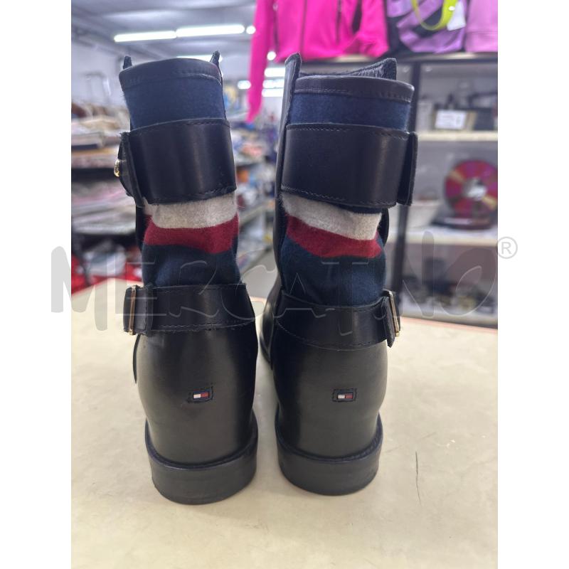 STIVALETTI DONNA TOMMY HILFIGER NERO FIB LAT | Mercatino dell'Usato Roma tor tre teste 3