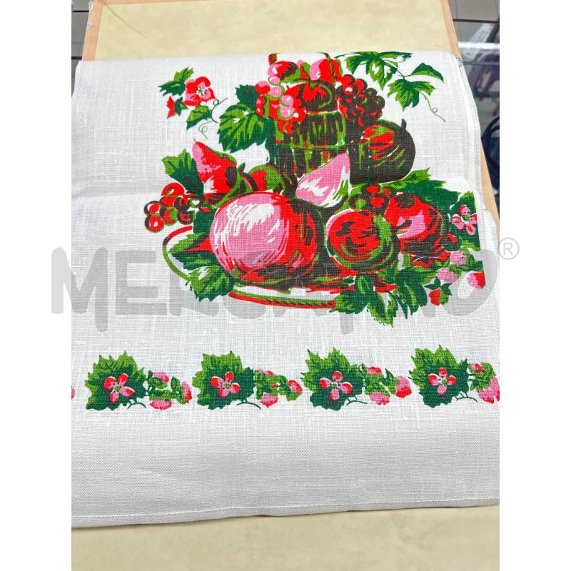 TOVAGLIA LINO 60X140 MELOGRANI | Mercatino dell'Usato Roma tor tre teste 1