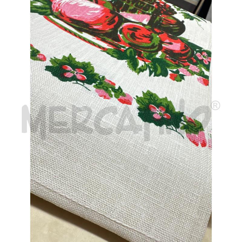 TOVAGLIA LINO 60X140 MELOGRANI | Mercatino dell'Usato Roma tor tre teste 2