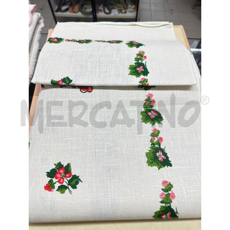 TOVAGLIA LINO 60X140 MELOGRANI | Mercatino dell'Usato Roma tor tre teste 3