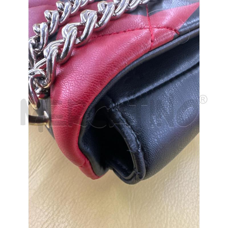 TRACOLLA DONNA LOVE MOSCHINO NERO ROSSO | Mercatino dell'Usato Roma tor tre teste 4