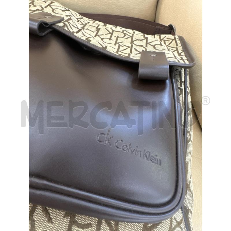 TRACOLLA UOMO CALVIN KLEIN BEIGE RIF MARR | Mercatino dell'Usato Roma tor tre teste 5