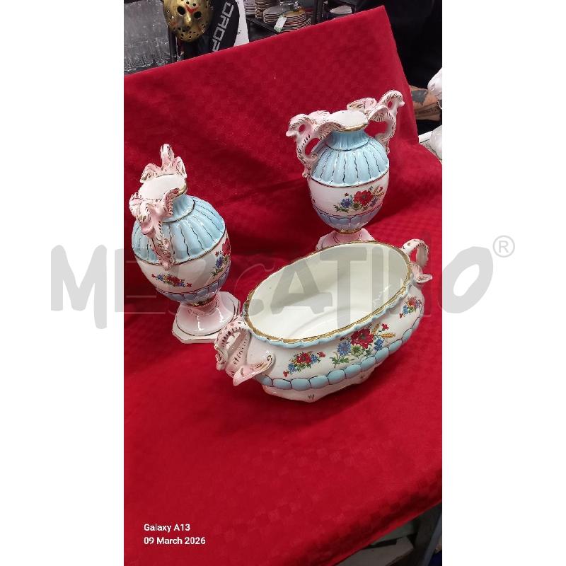 TRITTICO CERAMICA ANNI 50 | Mercatino dell'Usato Roma tor tre teste 1