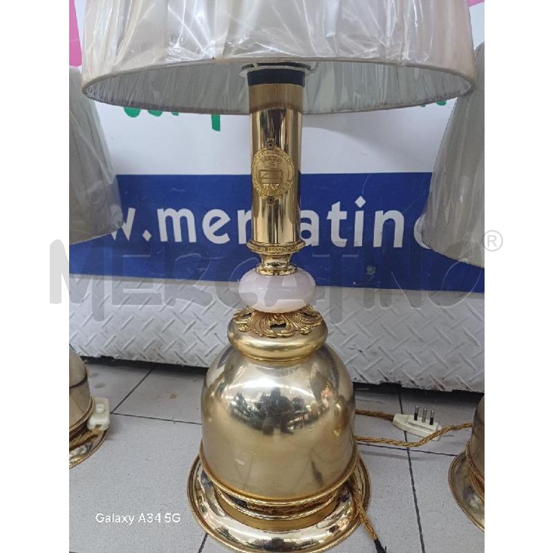TRITTICO LAMPADE DORATE  | Mercatino dell'Usato Roma tor tre teste 2