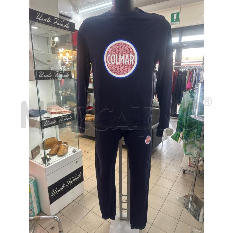 TUTA UOMO COLMAR BLU STEMMA ROSSO | Mercatino dell'Usato Roma tor tre teste 1