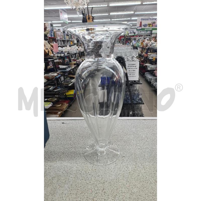 VASO VETRO ALTO IVV | Mercatino dell'Usato Roma tor tre teste 1