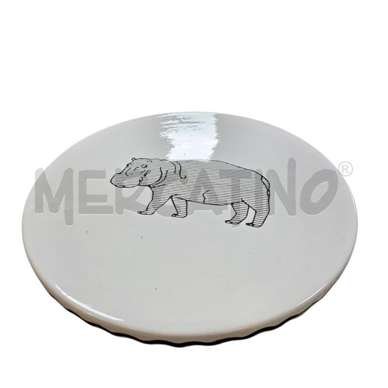 ALZATINA CERAMICA ROI DU LAC DESIGN CON IPPOPOTAMO  | Mercatino dell'Usato Civitavecchia 3