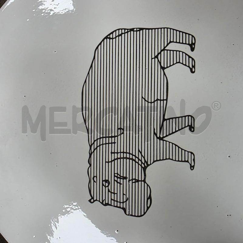 ALZATINA CERAMICA ROI DU LAC DESIGN CON IPPOPOTAMO  | Mercatino dell'Usato Civitavecchia 5