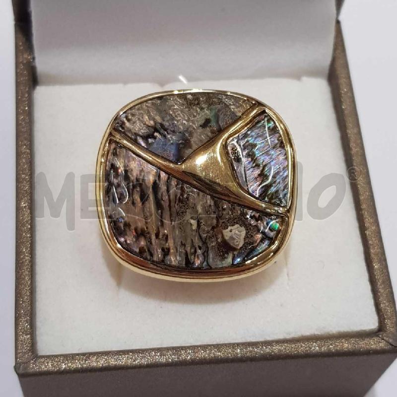 ANELLO DONNA ACC CON DETT TIPO MADREPERLA  | Mercatino dell'Usato Civitavecchia 1