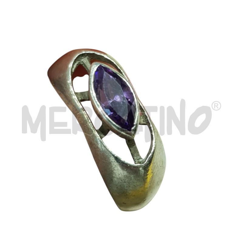 ANELLO DONNA ARG AMETISTA  | Mercatino dell'Usato Civitavecchia 2