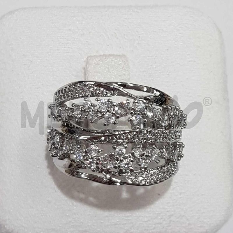 ANELLO DONNA FASCIA ACC STRASS | Mercatino dell'Usato Civitavecchia 1