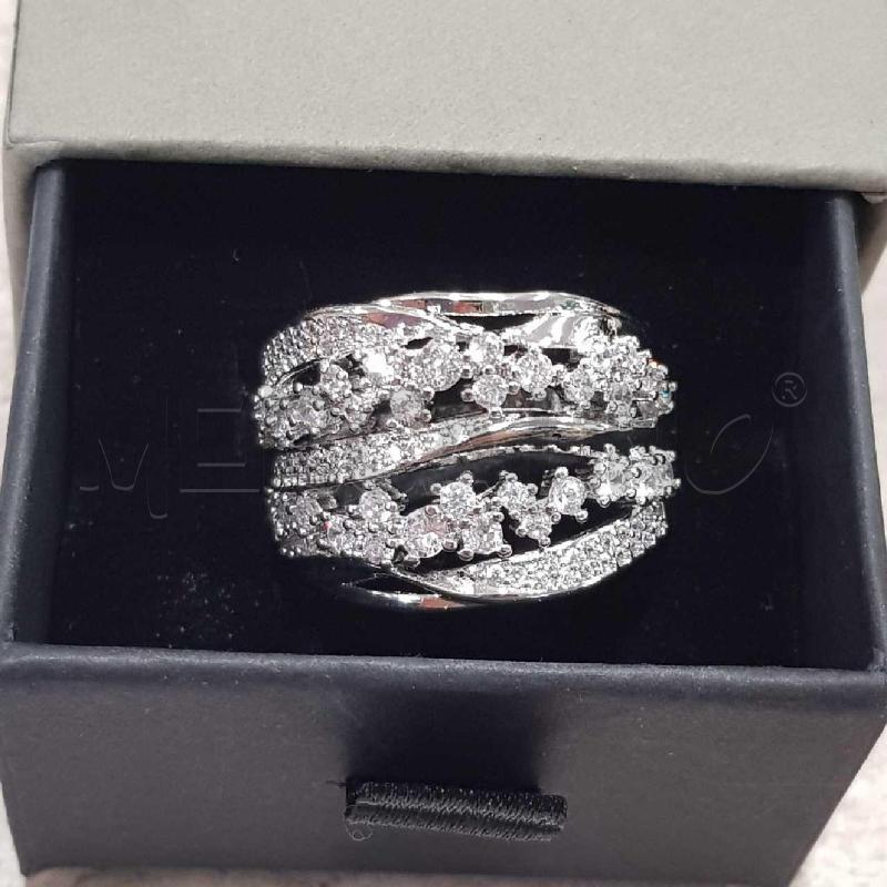 ANELLO DONNA FASCIA ACC STRASS | Mercatino dell'Usato Civitavecchia 3