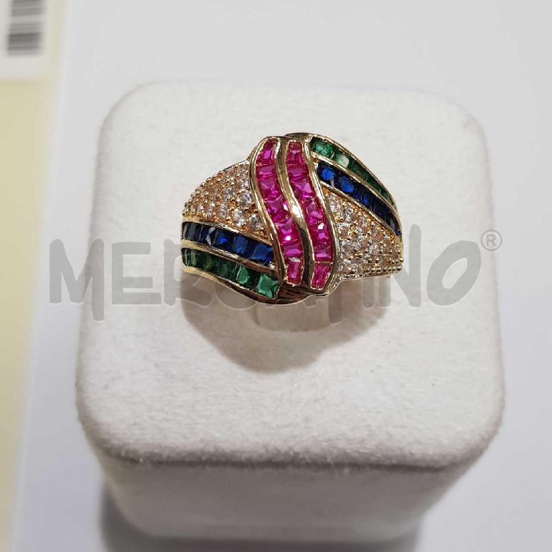 ANELLO DONNA ISP ANNI 90 ZIG ZAG ACCIAIO | Mercatino dell'Usato Civitavecchia 1