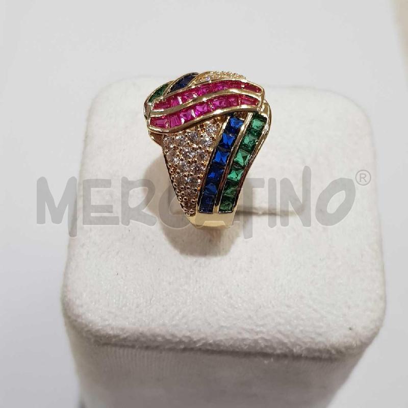 ANELLO DONNA ISP ANNI 90 ZIG ZAG ACCIAIO | Mercatino dell'Usato Civitavecchia 2