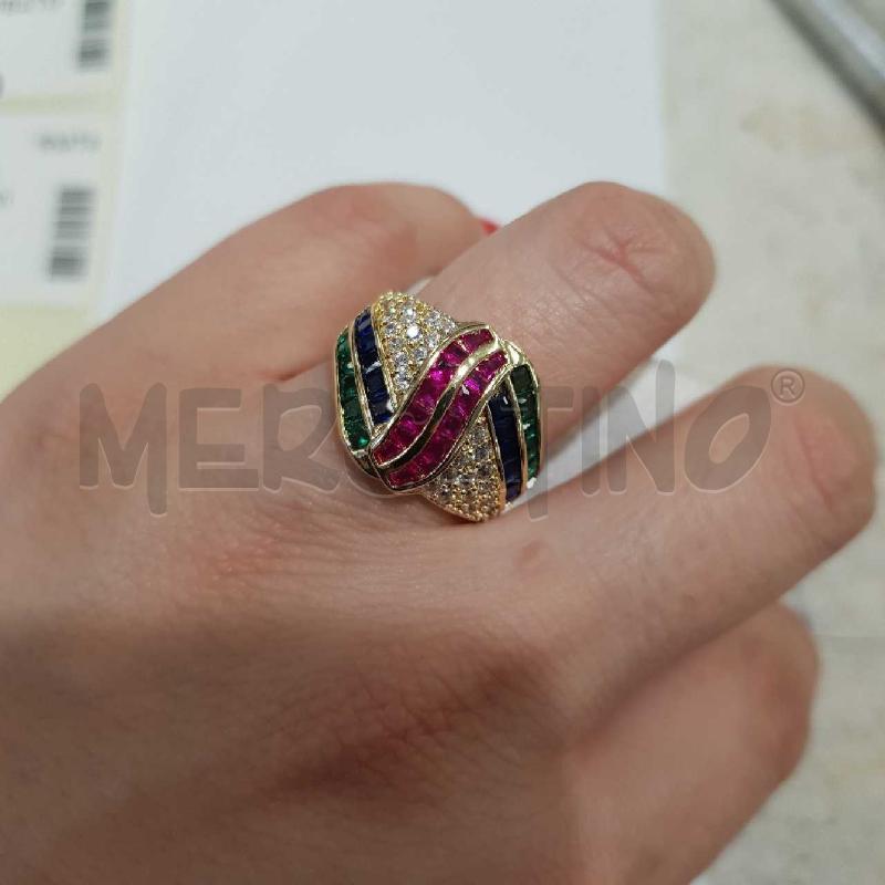 ANELLO DONNA ISP ANNI 90 ZIG ZAG ACCIAIO | Mercatino dell'Usato Civitavecchia 5