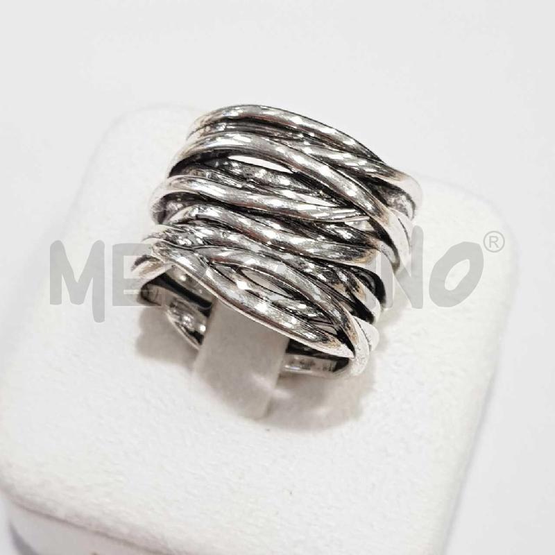 ANELLO DONNA TIPO FILO DELLA VITA ACCIAIO  | Mercatino dell'Usato Civitavecchia 1