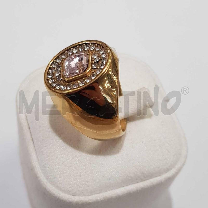 ANELLO D ACC DORATO DETT ROSA  | Mercatino dell'Usato Civitavecchia 2