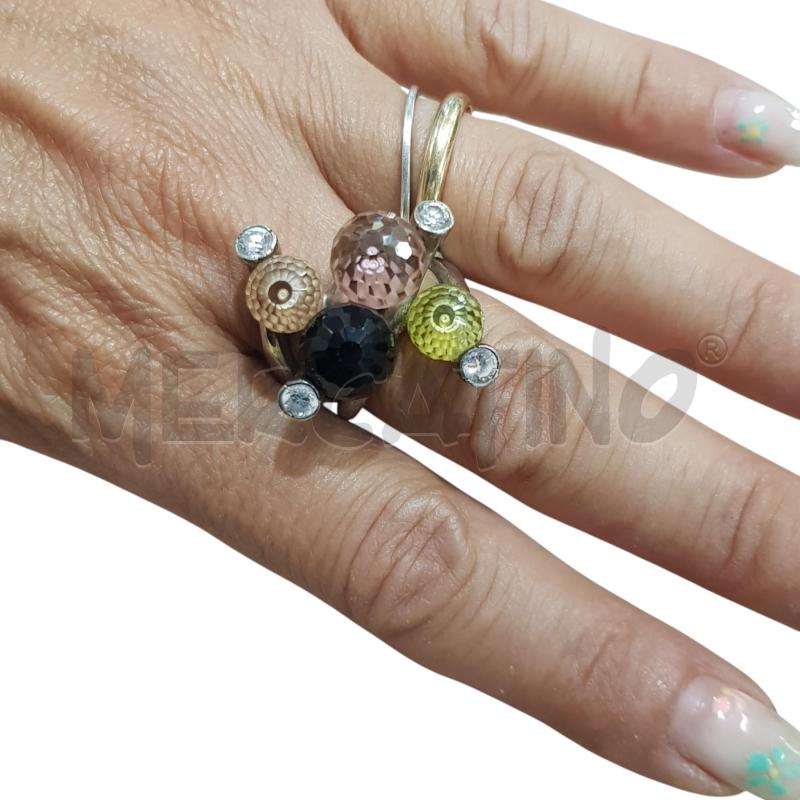 ANELLO D ARGSFERE SFACCETTATE STRASS | Mercatino dell'Usato Civitavecchia 3