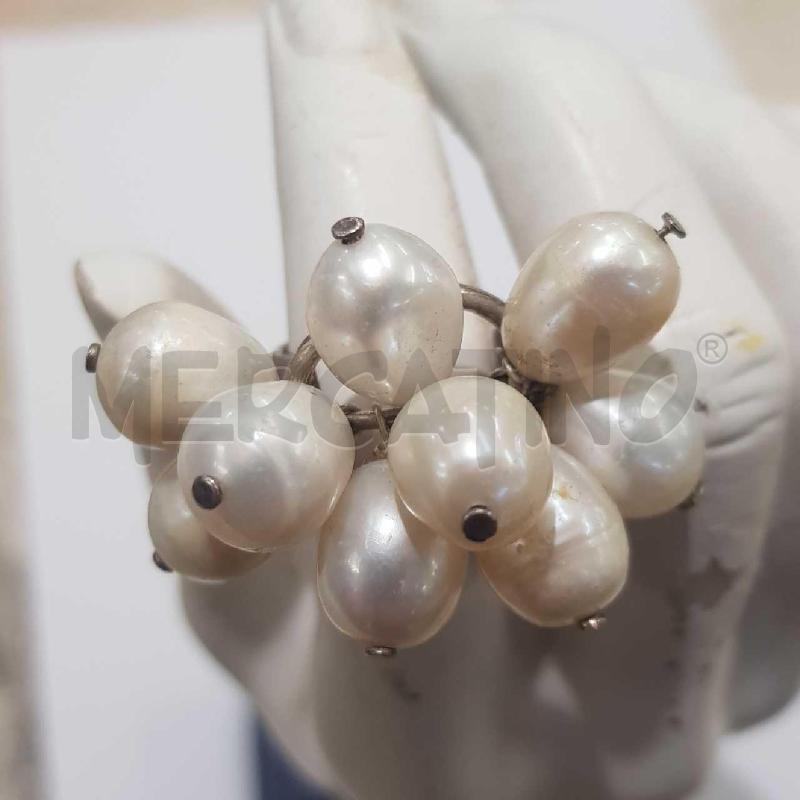 ANELLO D ARG MOBILI PERLE BAROCCHE  | Mercatino dell'Usato Civitavecchia 2