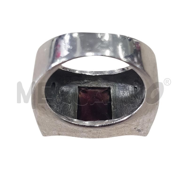 ANELLO D ARG SQUADRATO PIETRA VIOLA  | Mercatino dell'Usato Civitavecchia 2