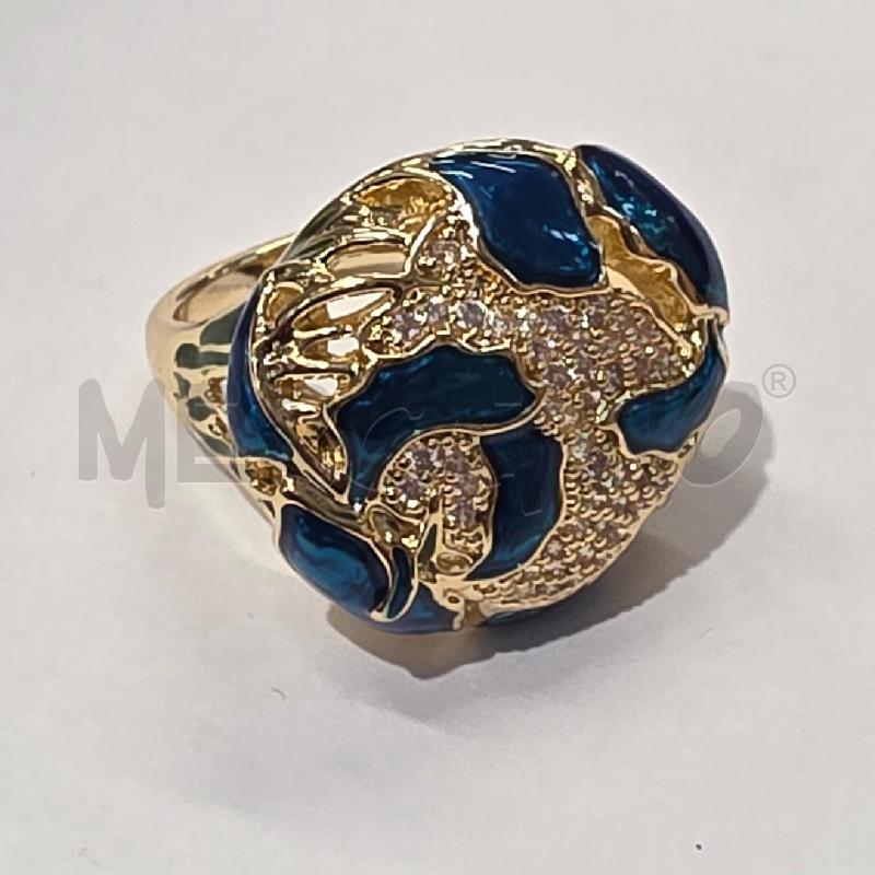 ANELLO D BOHO BOMBATO SMALTATO  | Mercatino dell'Usato Civitavecchia 1